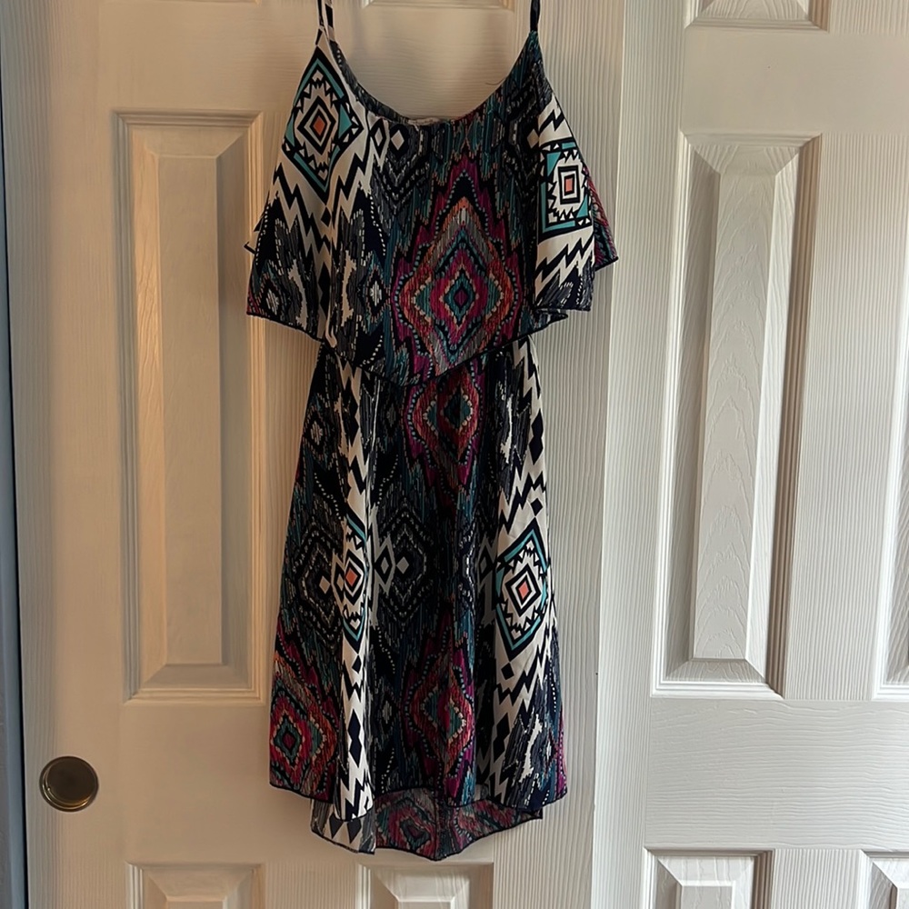 Open back dress